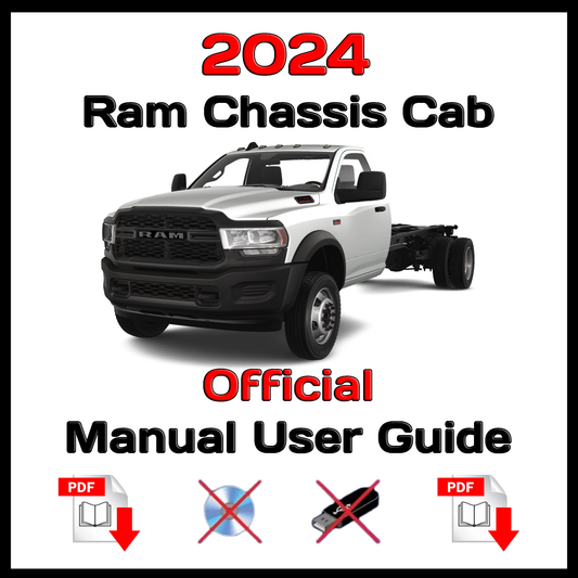 2024 Ram Chassis Cab Official Manual User Guide