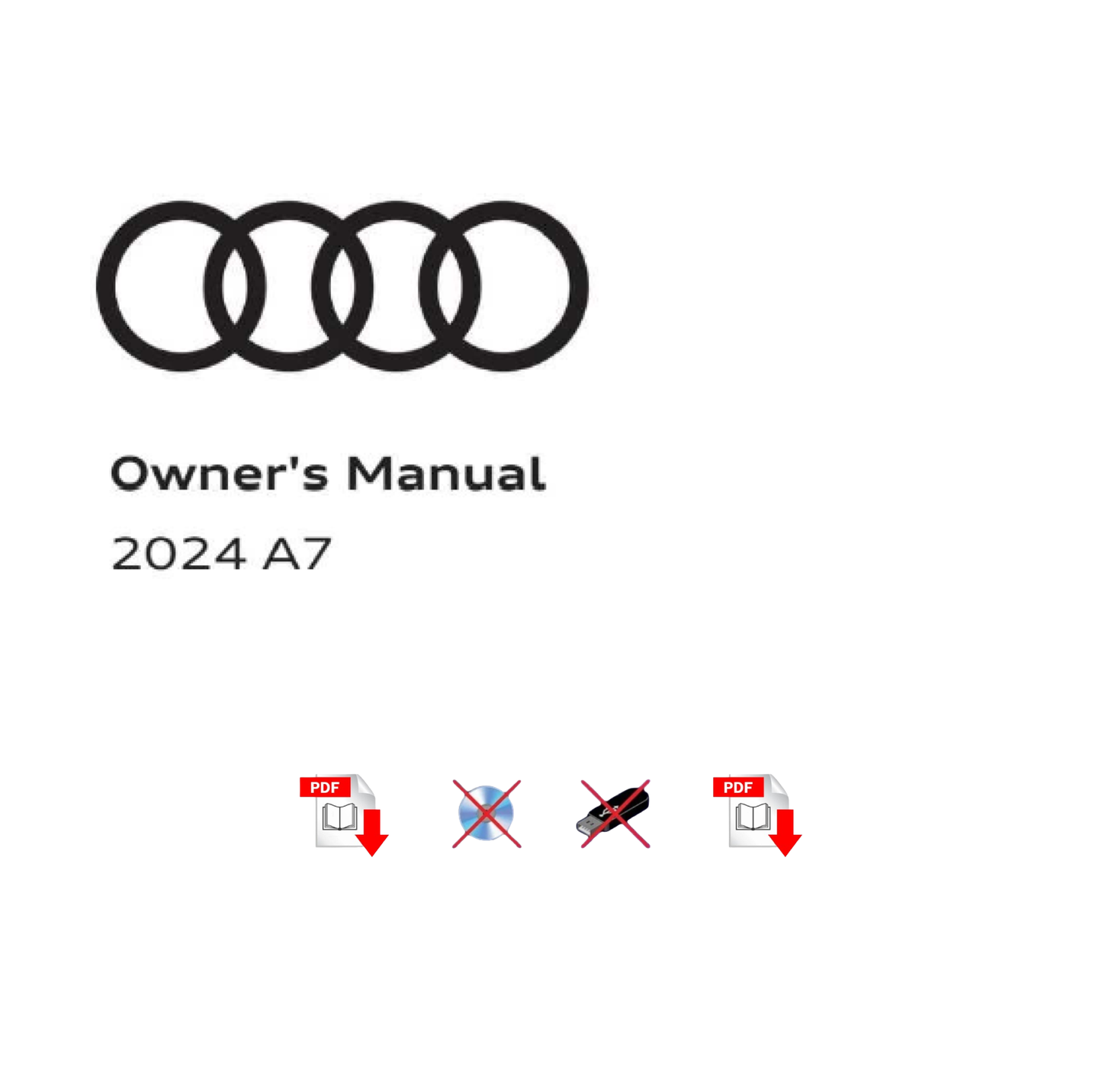 2024 Audi A7 Owner's Manual User Guide