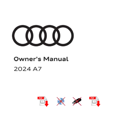 2024 Audi A7 Owner's Manual User Guide