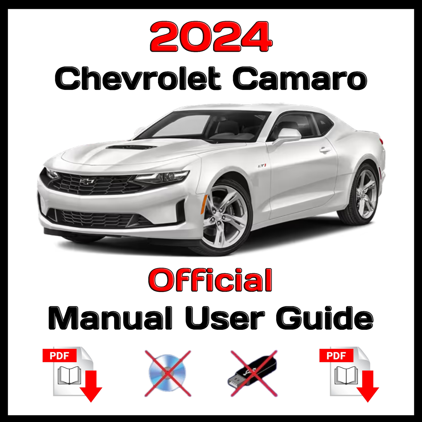 2024 Chevrolet Camaro Official Manual User Guide