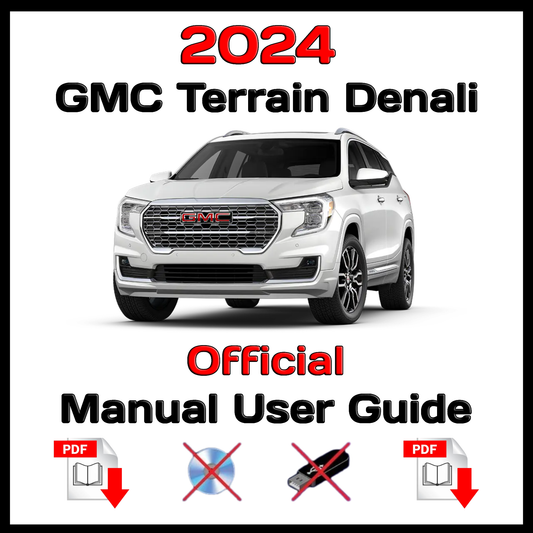 2024 GMC Terrain Denali Official Manual User Guide