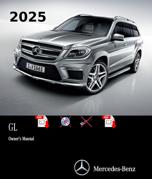 2025 Mercedes GL SUV Owner's Manual User Guide