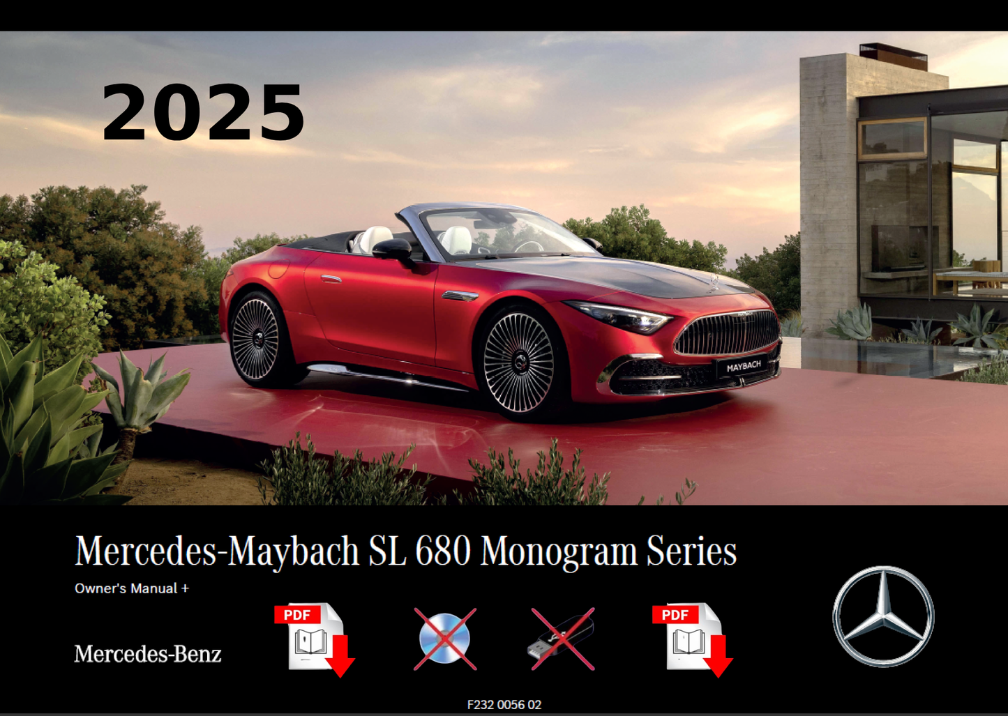 2025 Mercedes Maybach SL Roadster Owner's Manual User Guide