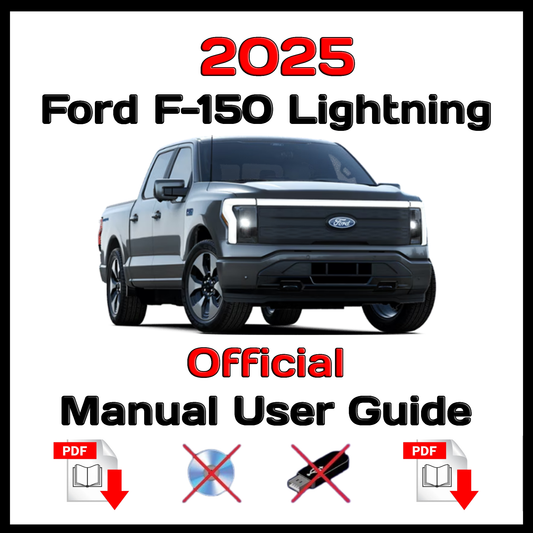 2025 Ford F-150 Lightning Official Manual User Guide