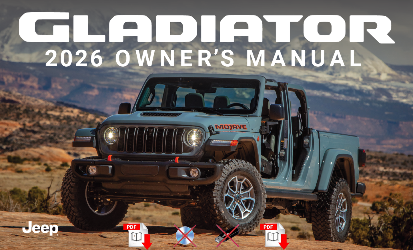 2026 Jeep Gladiator Owner's Manual User Guide