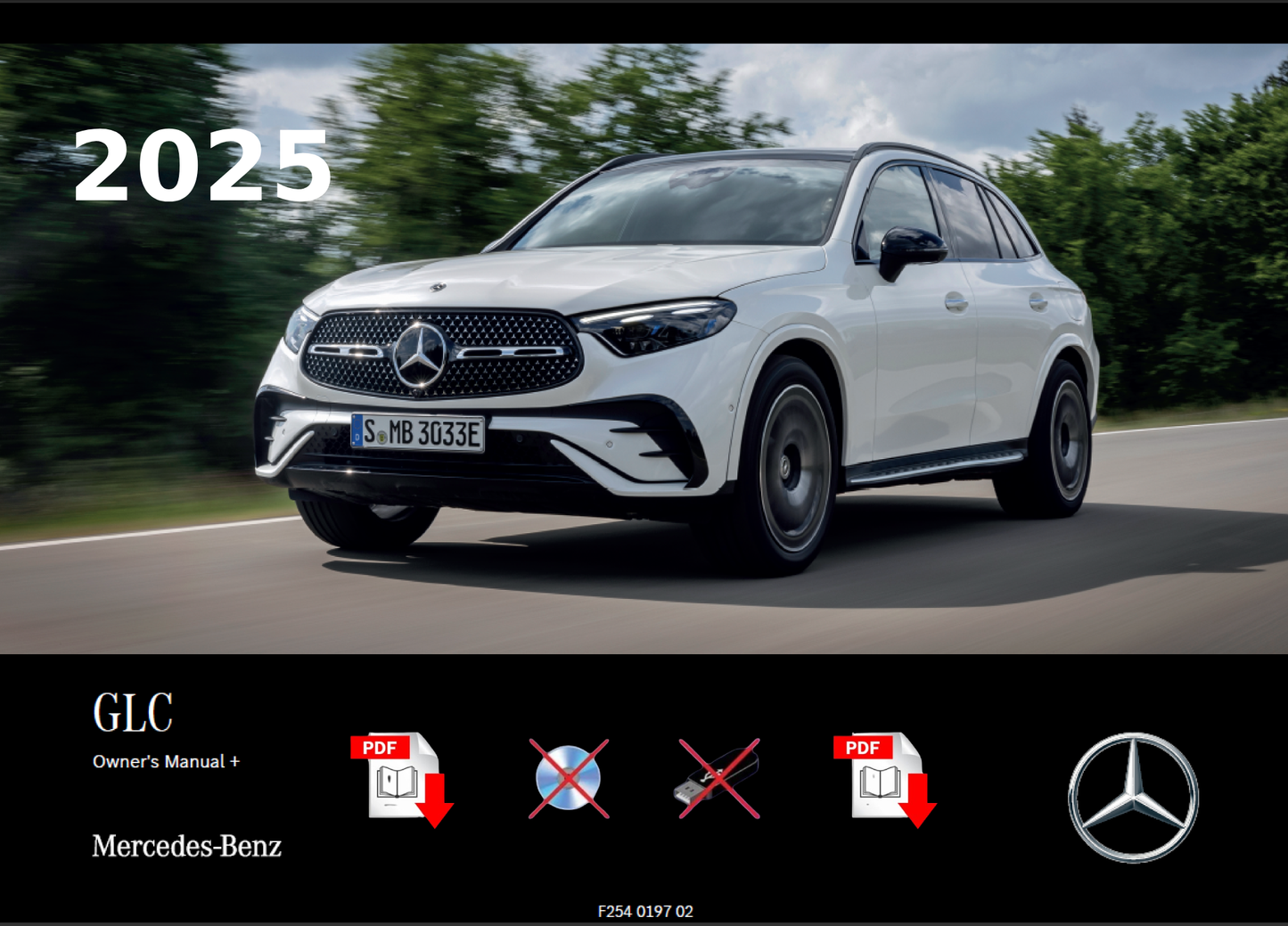 2025 Mercedes GLC SUV Owner's Manual User Guide