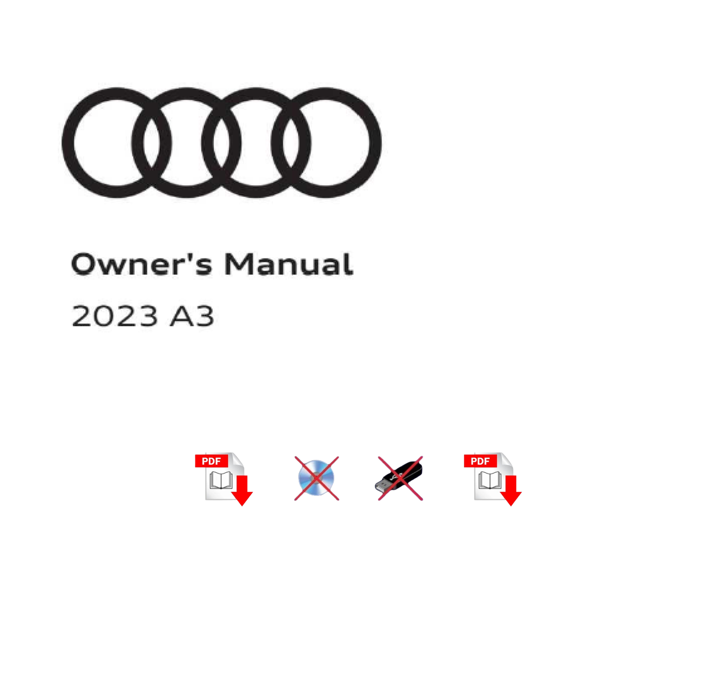 2023 Audi A3 Owner's Manual User Guide