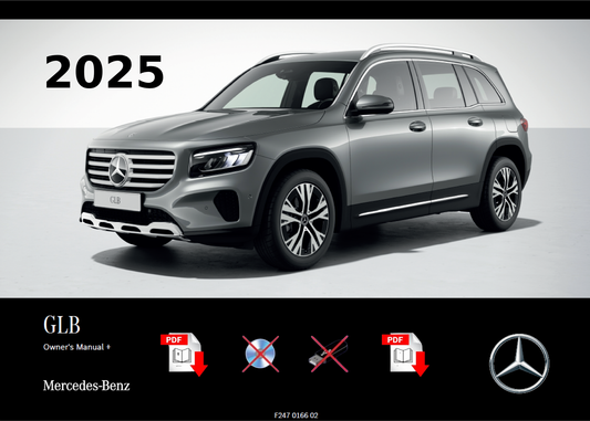 2025 Mercedes GLB SUV Owner's Manual User Guide