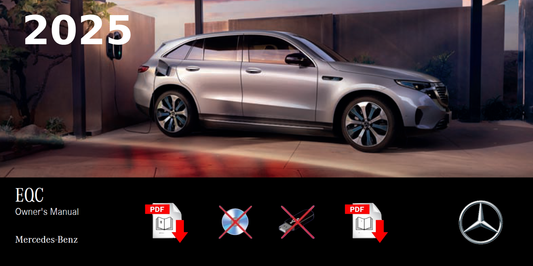 2025 Mercedes EQC SUV Owner's Manual User Guide