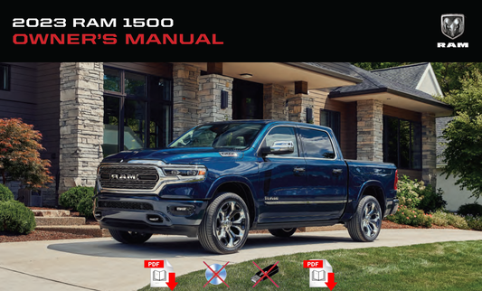 2023 Ram 1500 Official Manual User Guide