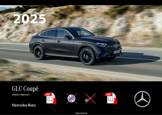 2025 Mercedes GLC Coupé Owner's Manual User Guide