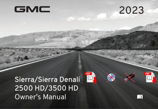 2023 GMC Sierra Denali 2500HD 3500HD Official Manual User Guide