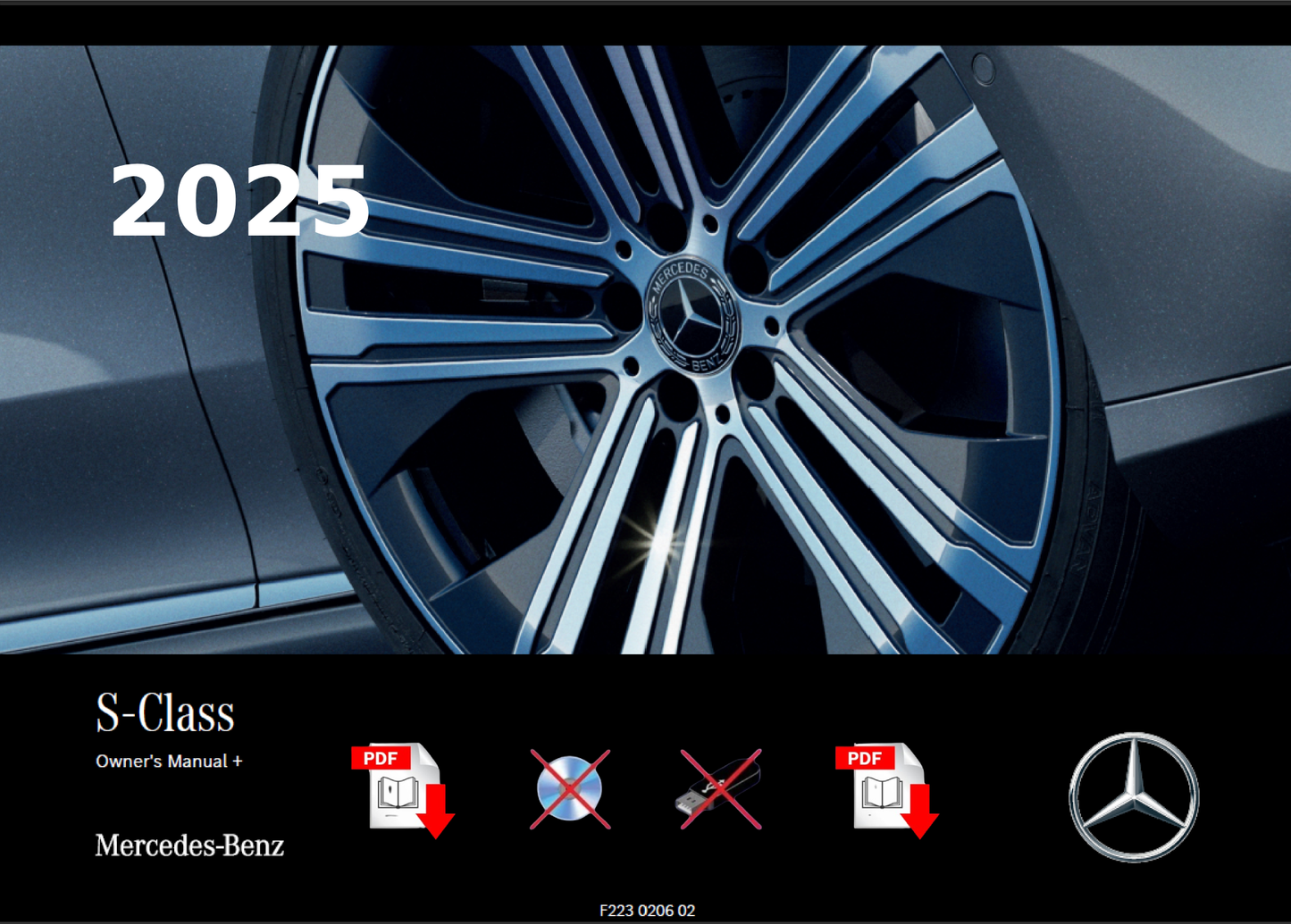 2025 Mercedes S-Class Saloon Owner's Manual User Guide