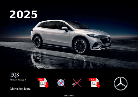 2025 Mercedes EQS SUV Owner's Manual User Guide