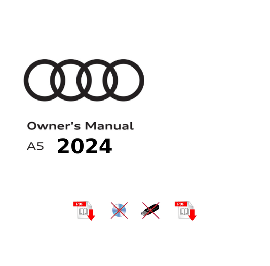 2024 Audi A5 Owner's Manual User Guide