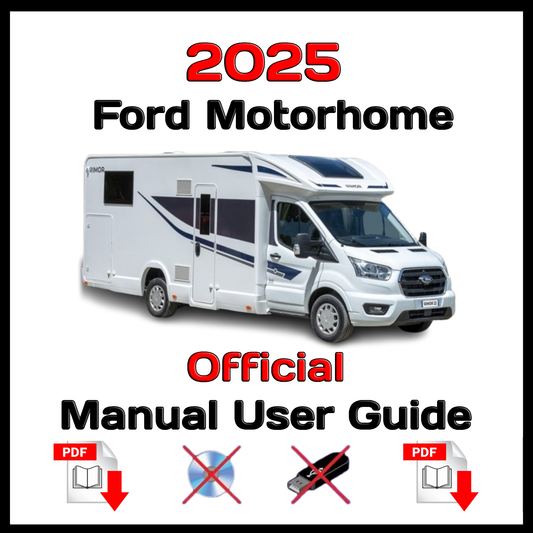 2025 Ford Motorhome Official Manual User Guide
