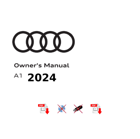 2024 Audi A1 Owner's Manual User Guide