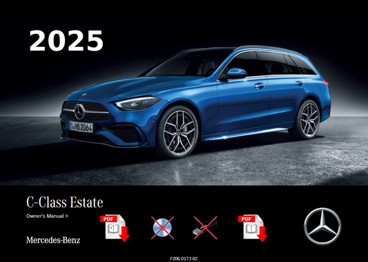 2025 Mercedes C-Class Estate Owner's Manual User Guide
