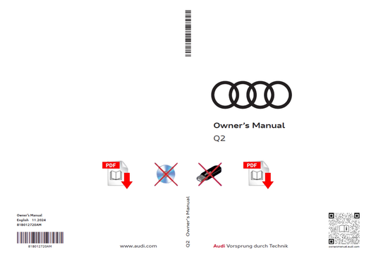 2025 Audi Q2 Owner's Manual User Guide