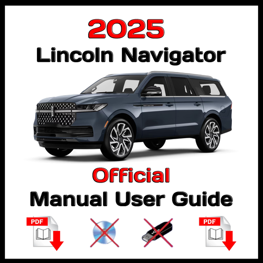 2025 Lincoln Navigator Official Manual User Guide