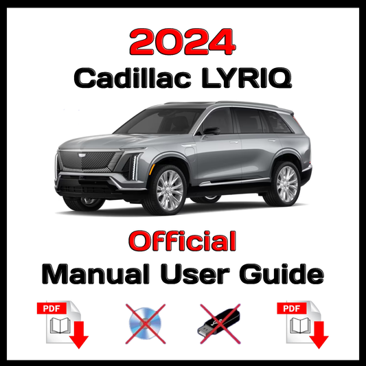 2024 Cadillac LYRIQ Official Manual User Guide