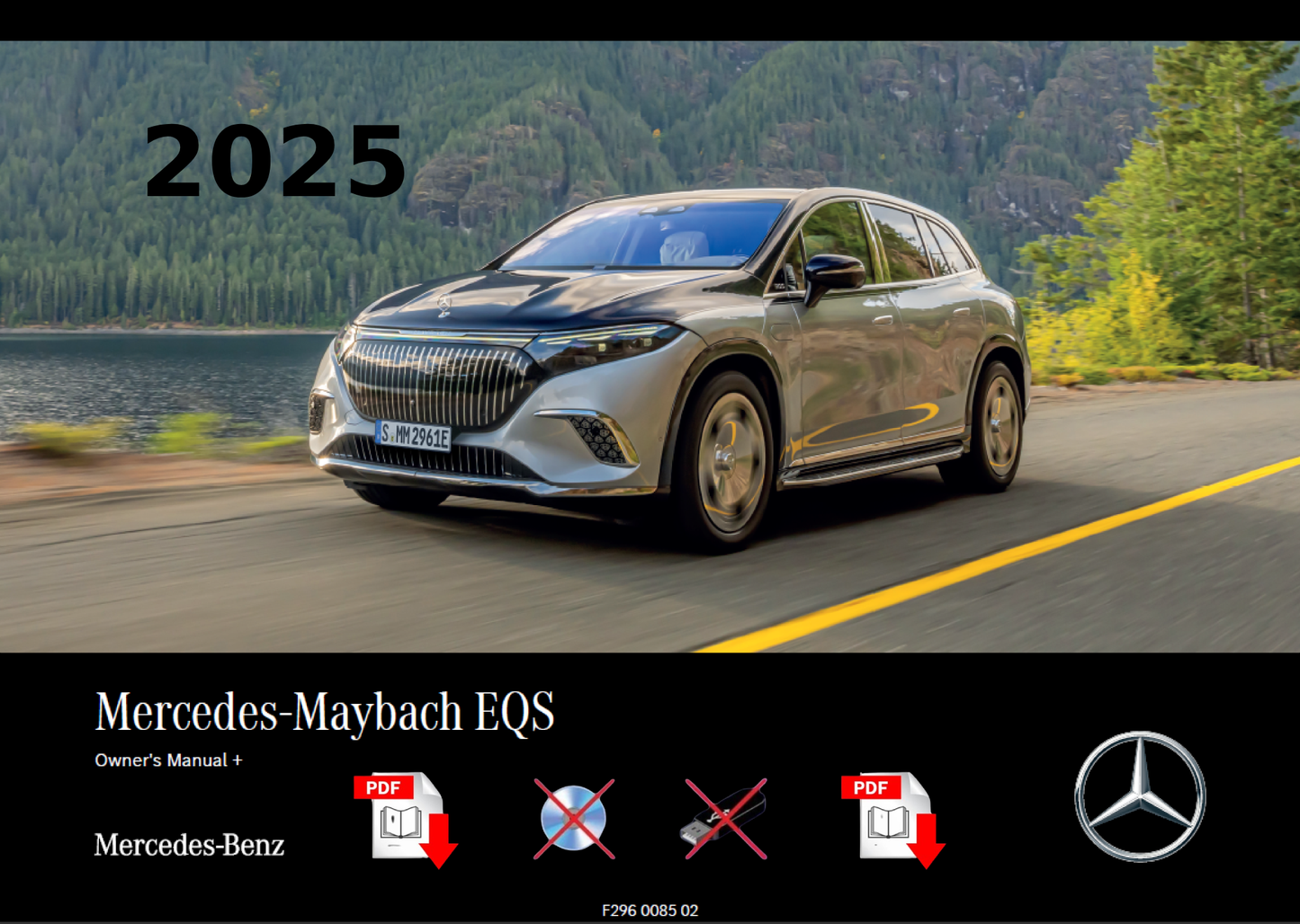 2025 Mercedes Maybach EQS SUV Owner's Manual User Guide