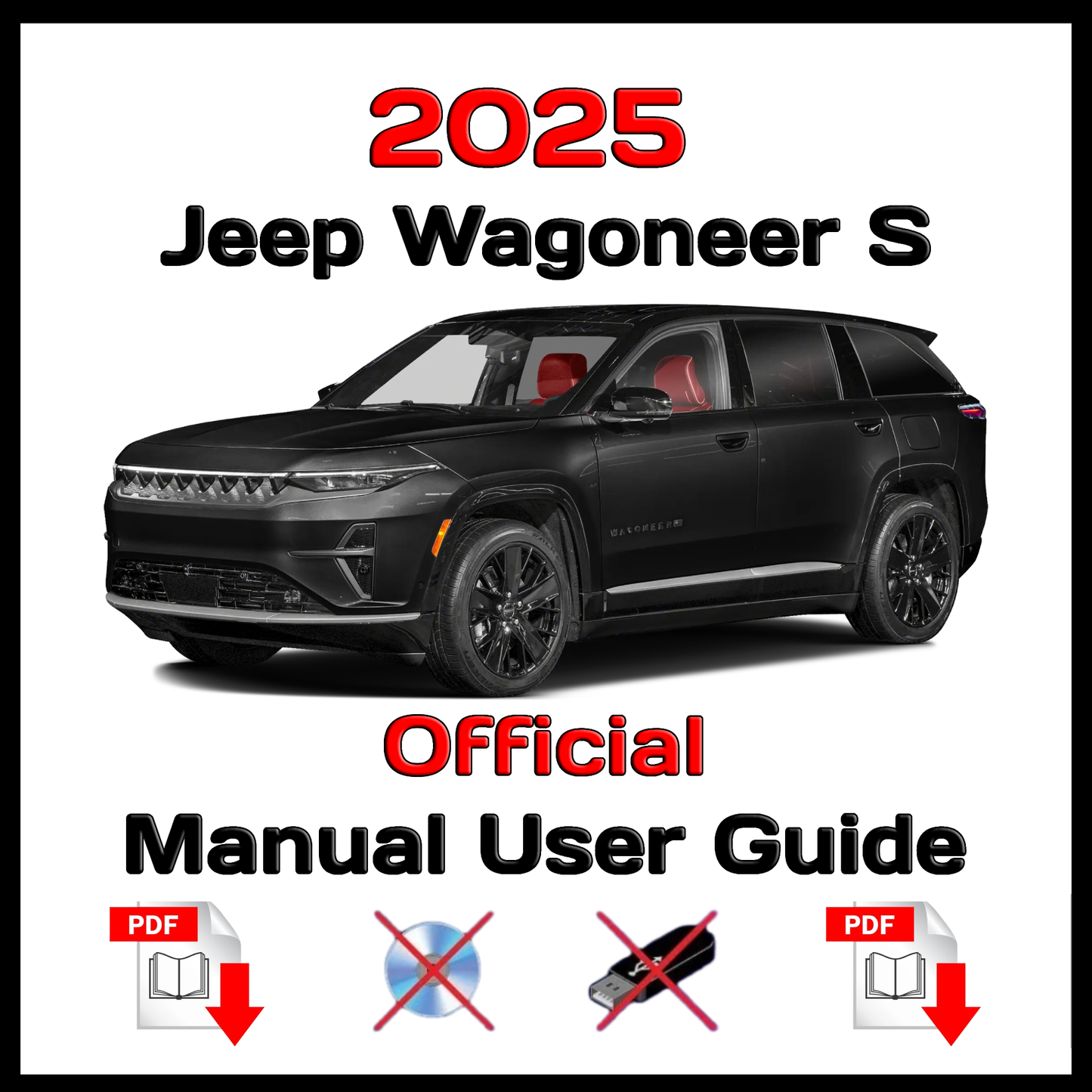 2025 Jeep Wagoneer S Official Manual User Guide