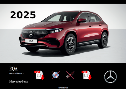 2025 Mercedes EQA SUV Owner's Manual User Guide