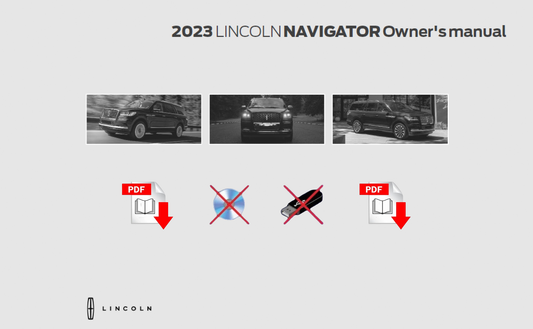 2023 Lincoln Navigator Official Manual User Guide