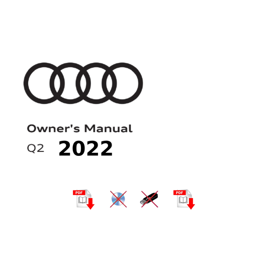 2022 Audi Q2 Owner's Manual User Guide