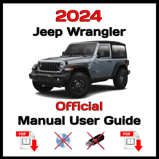 2024 Jeep Wrangler Official Manual User Guide
