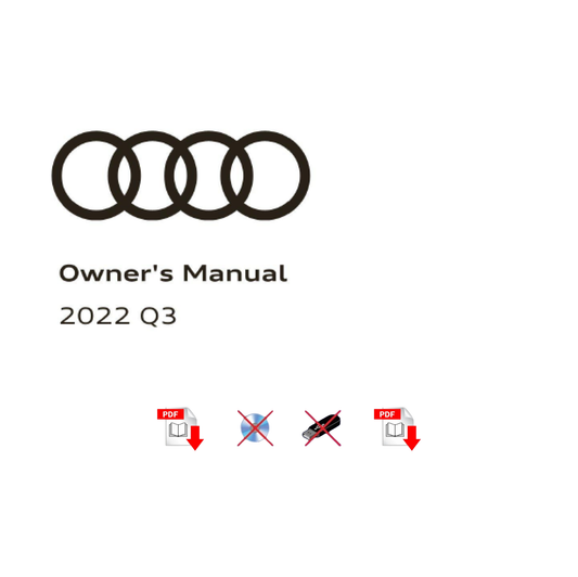 2022 Audi Q3 Owner's Manual User Guide