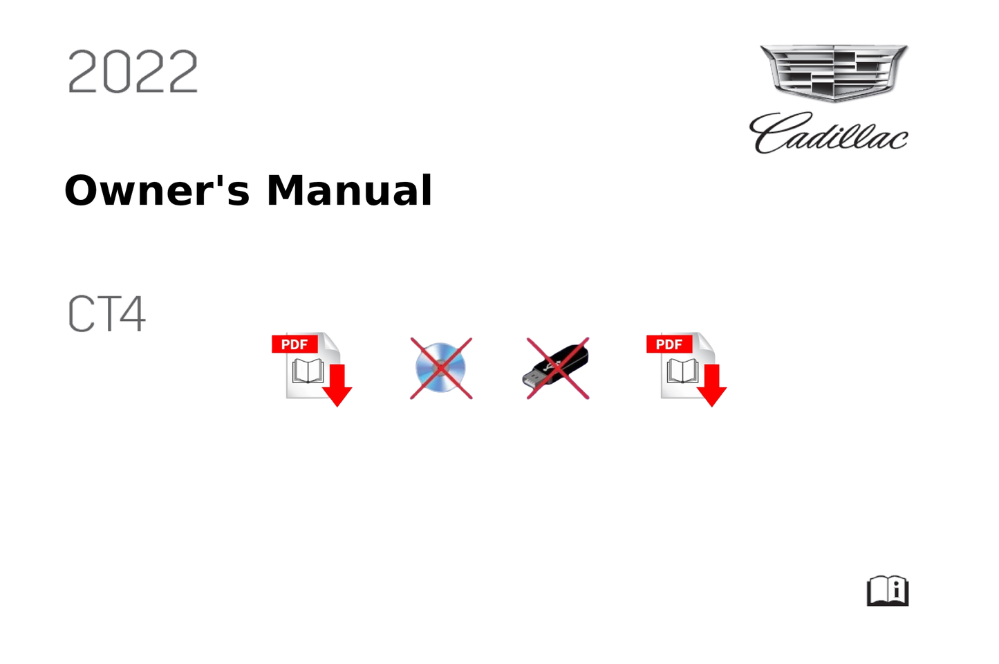 2022 Cadillac CT4 Owner's Manual User Guide