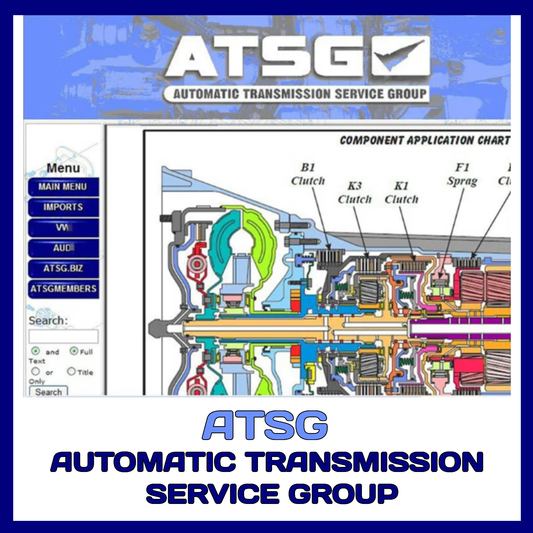 ATSG Automatic Transmissions Repair Software Information Manual Diagnosis