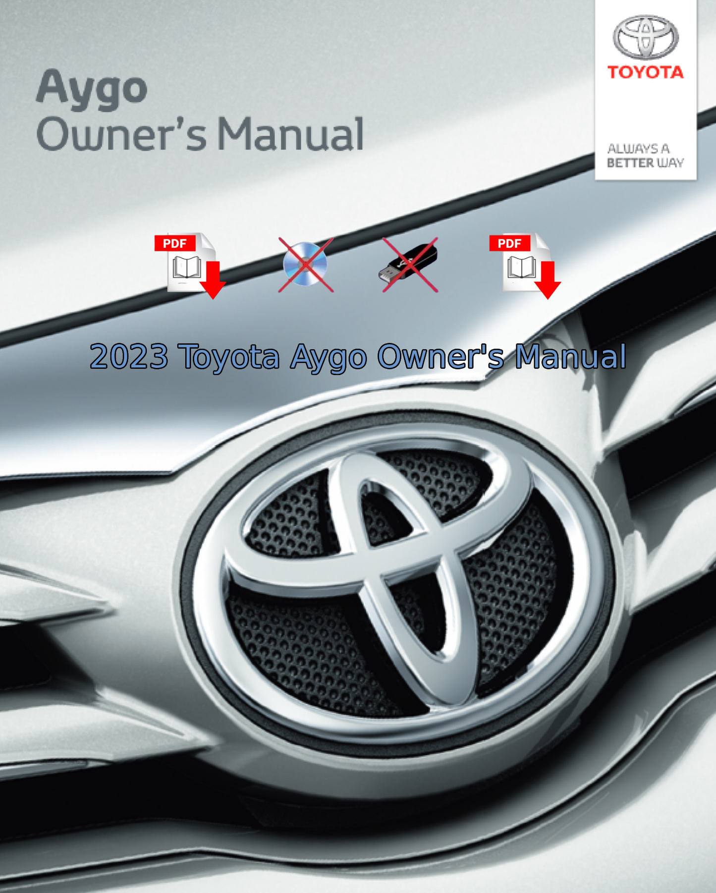 2023 Toyota Aygo Owner's Manual User Guide