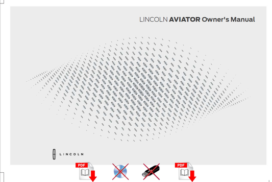 2026 Lincoln Aviator Owner's Manual User Guide