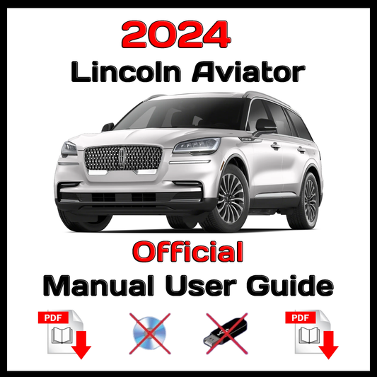 2024 Lincoln Aviator Official Manual User Guide