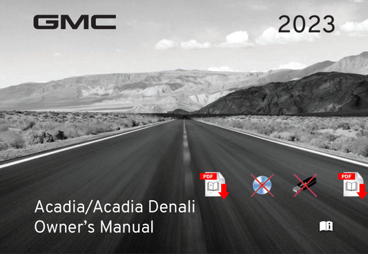 2023 GMC Acadia Denali Official Manual User Guide