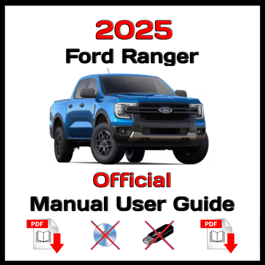 2025 Ford Ranger Official Manual User Guide