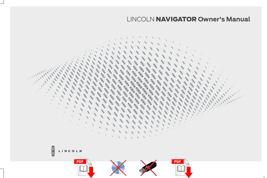 2026 Lincoln Navigator Owner's Manual User Guide