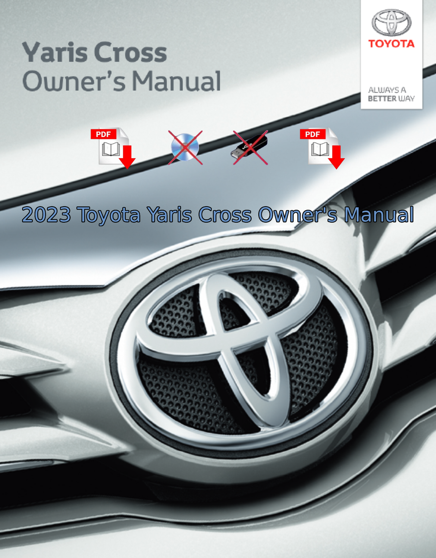 2023 Toyota Yaris Cross Owner's Manual User Guide