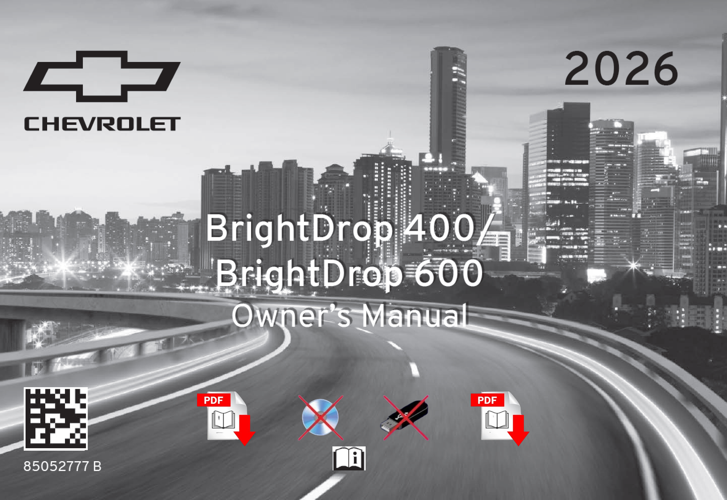 2026 Chevrolet BrightDrop 400 600 Official Manual User Guide