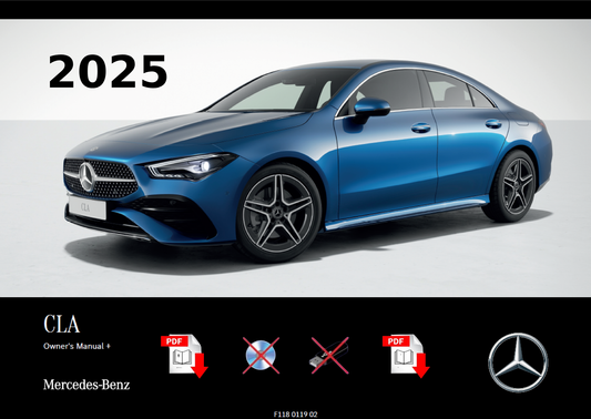 2025 Mercedes CLA Coupé Owner's Manual User Guide