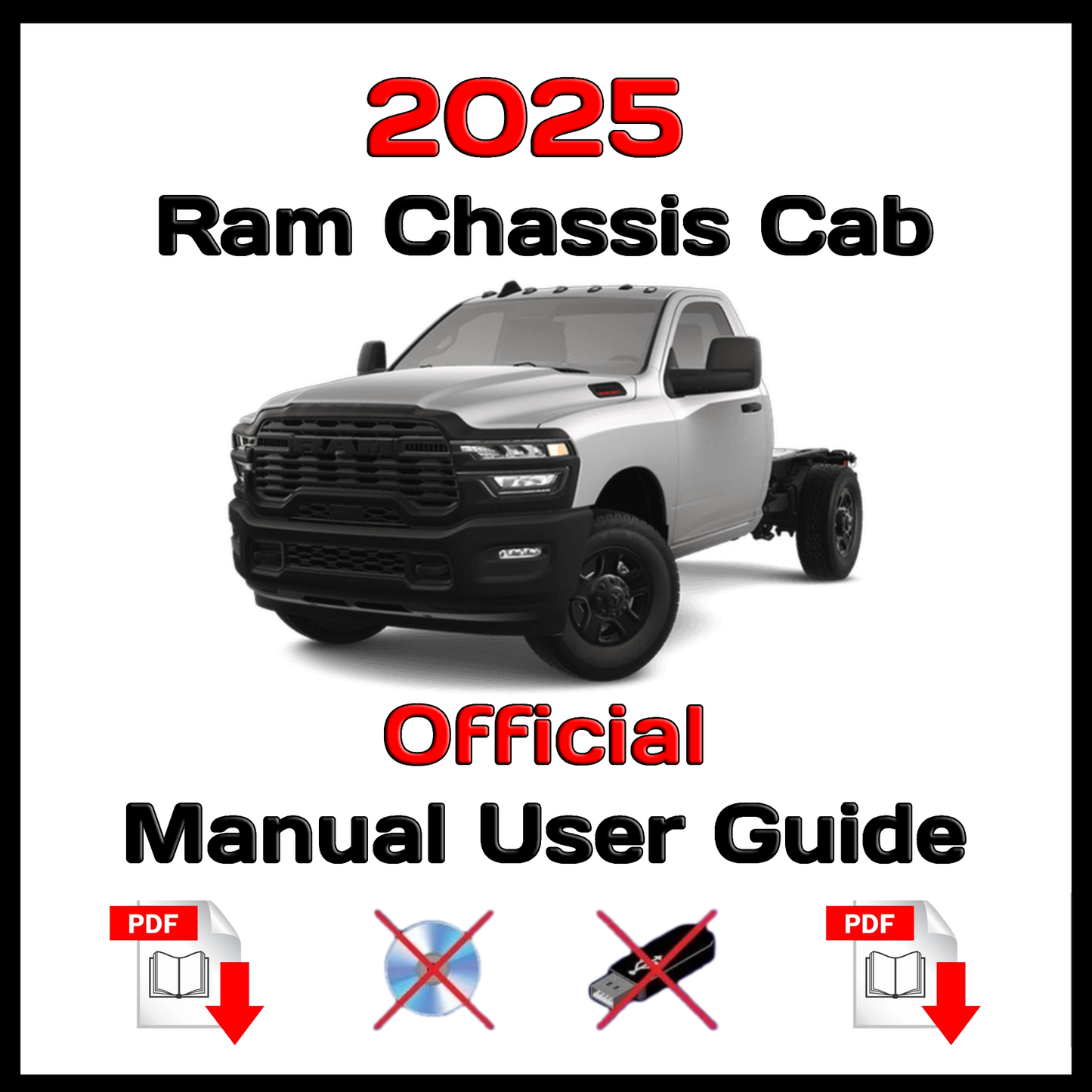 2025 Ram Chassis Cab Official Manual User Guide