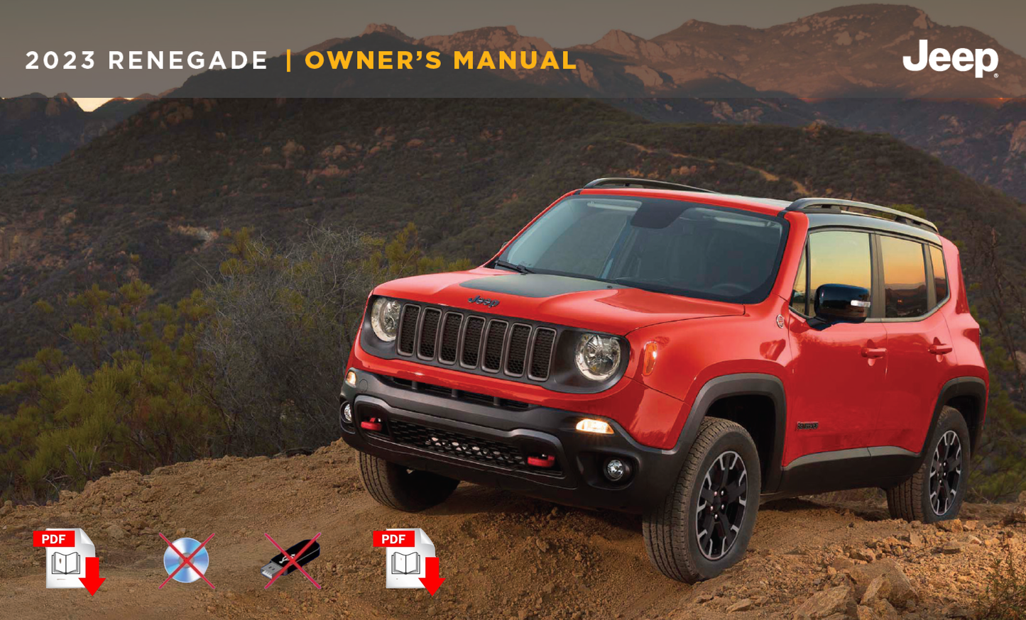 2023 Jeep Renegade Official Manual User Guide