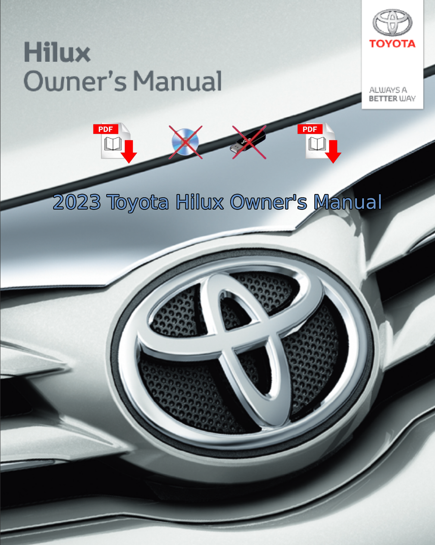 2023 Toyota Hilux Owner's Manual User Guide