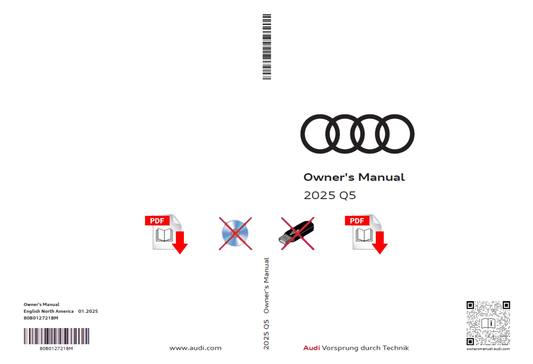2025 Audi Q5 Owner's Manual User Guide
