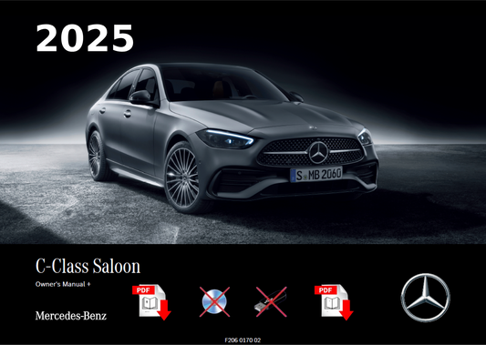 2025 Mercedes C-Class Saloon Owner's Manual User Guide