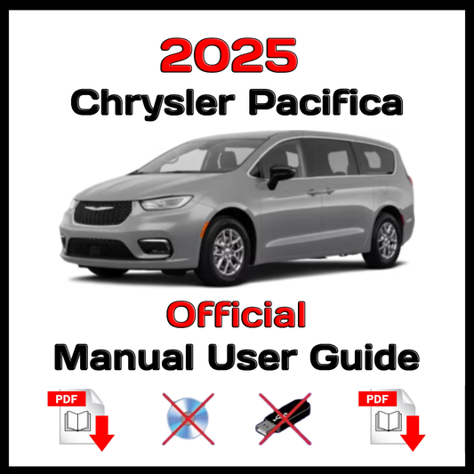 2025 Chrysler Pacifica Official Manual User Guide