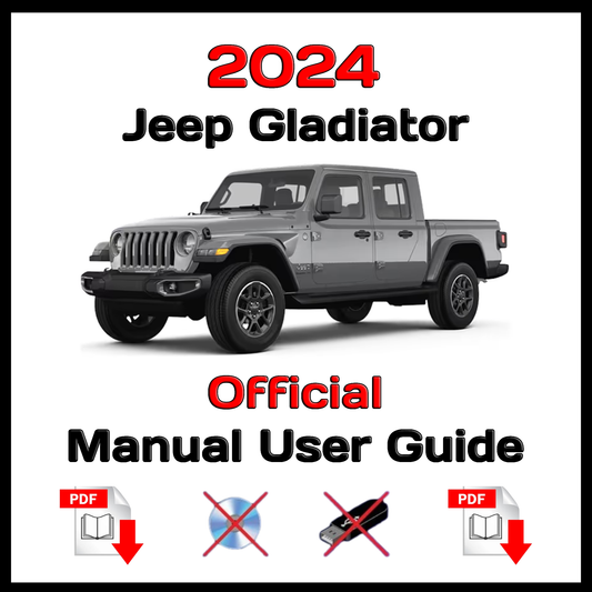 2024 Jeep Gladiator Official Manual User Guide